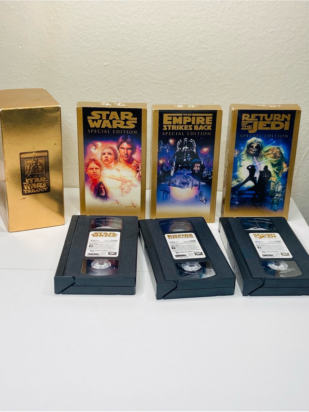Vintage‎ Star Wars Special Edition Trilogy VHS Set